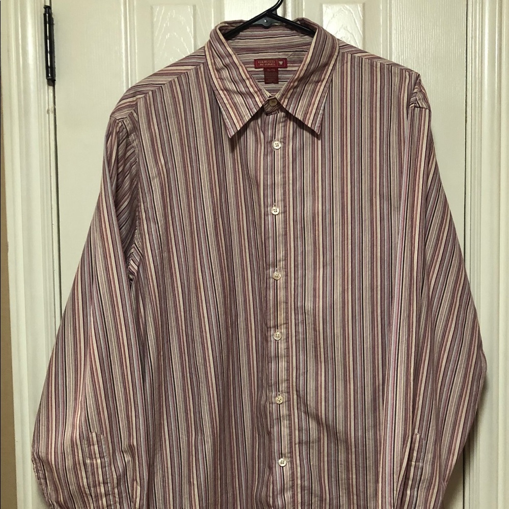Guess Jeans men’s size XL Button down striped‎ top